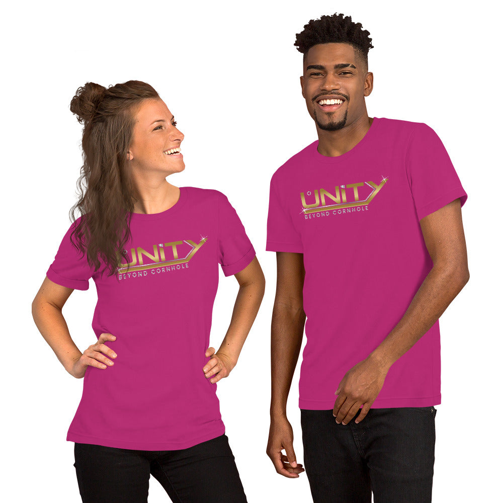 Unity Beyond Cornhole Unisex t-shirt