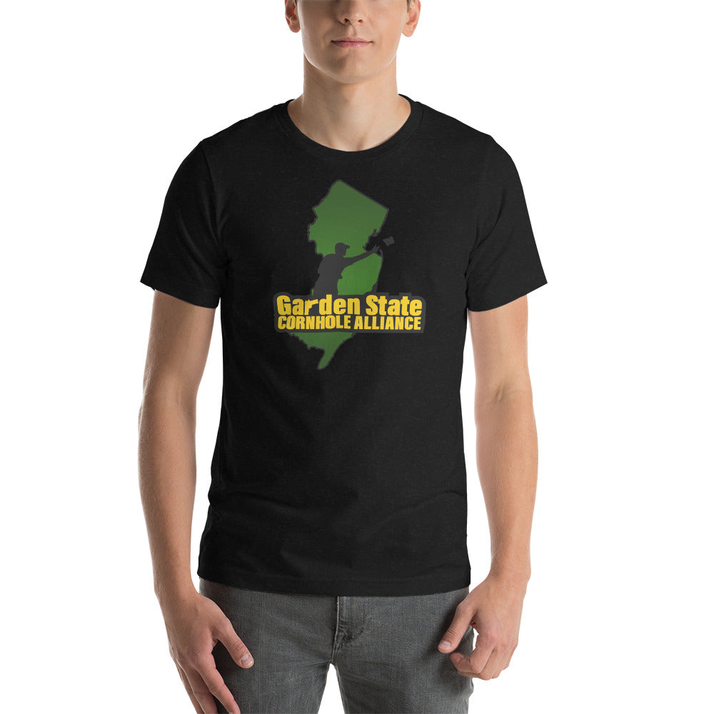 Garden State Cornhole Alliance Unisex t-shirt