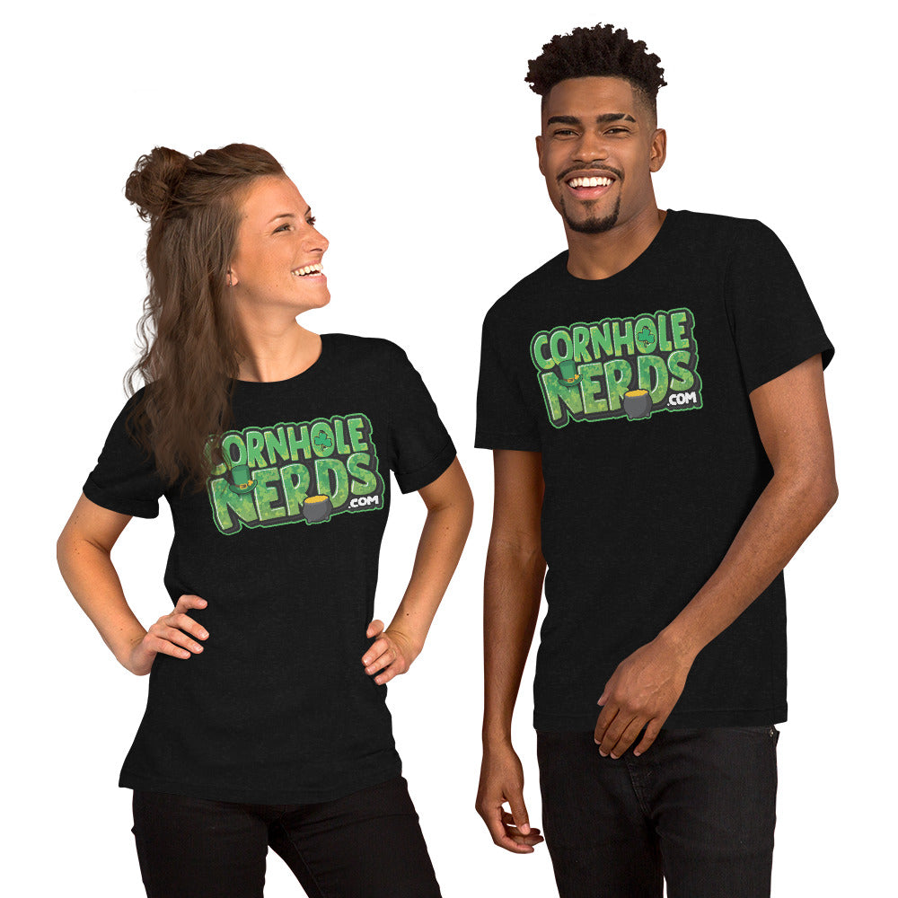 Cornhole Nerds Irish you good luck Unisex t-shirt