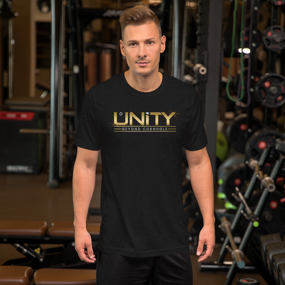 Unity Beyond Cornhole Unisex t-shirt