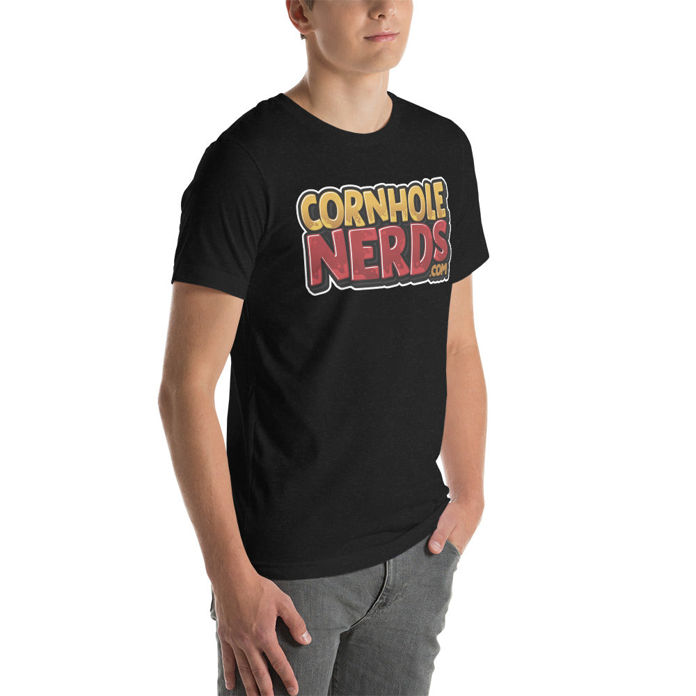 Hillsborough Cornhole Nerds Unisex t-shirt