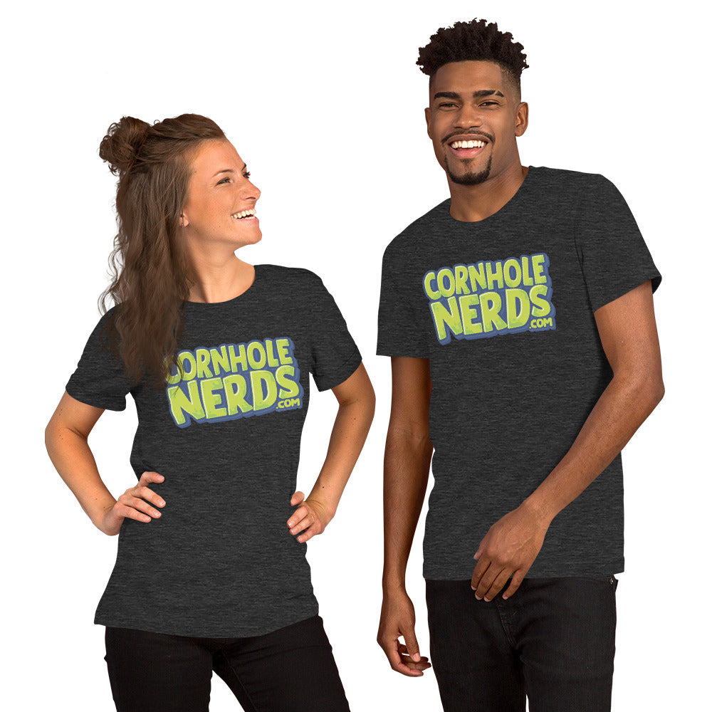 Pocono Cornhole Nerds Unisex t-shirt