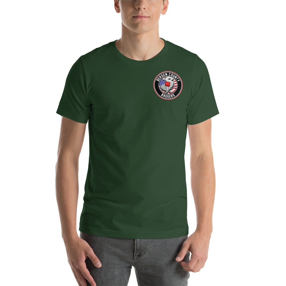 BCB eat sleep cornhole repeat Unisex T-Shirt