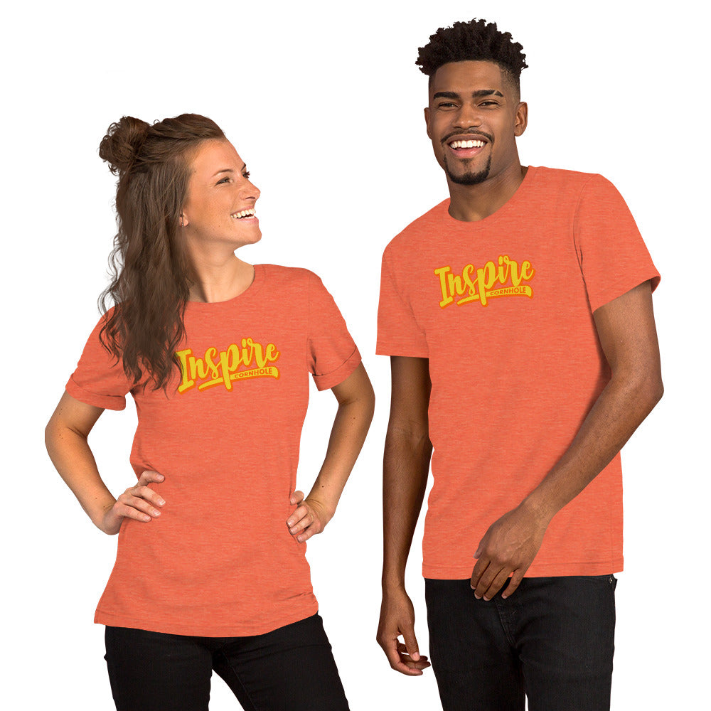 Inspire Cornhole Unisex t-shirt