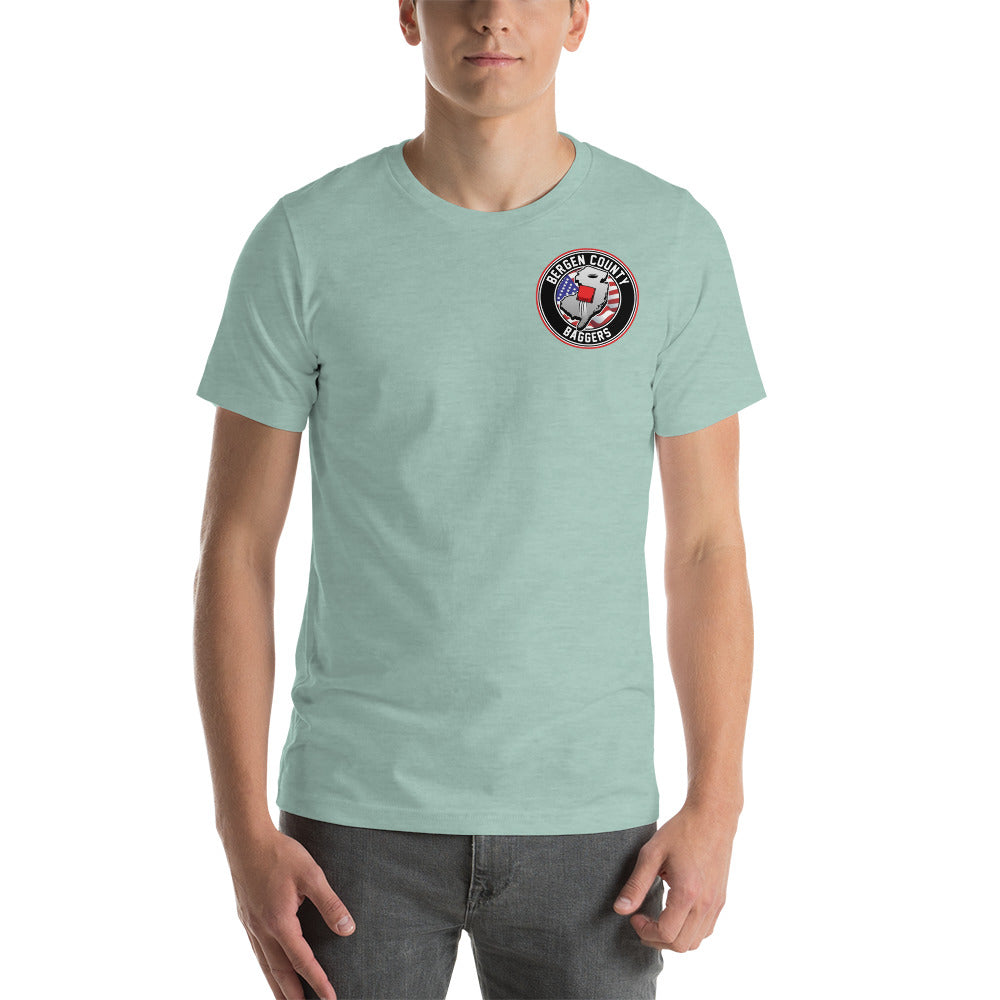 BCB eat sleep cornhole repeat Unisex T-Shirt