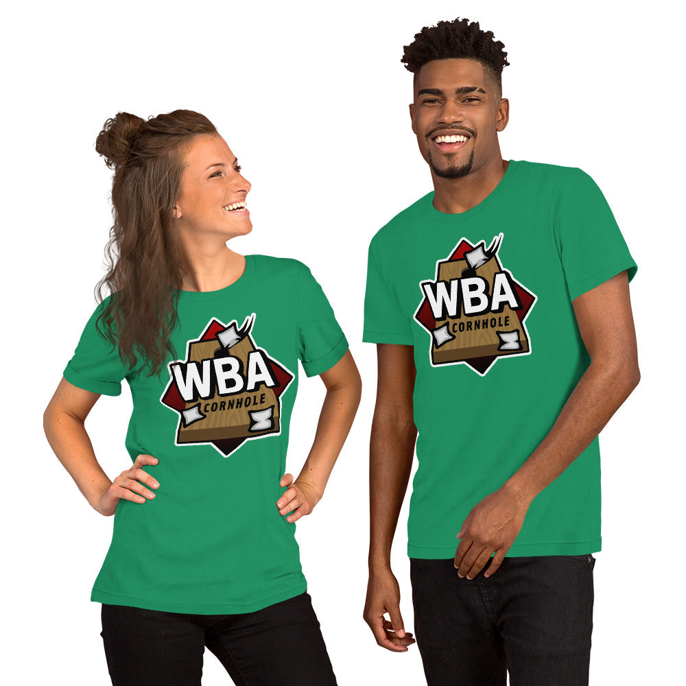 WBA Cornhole Unisex t-shirt