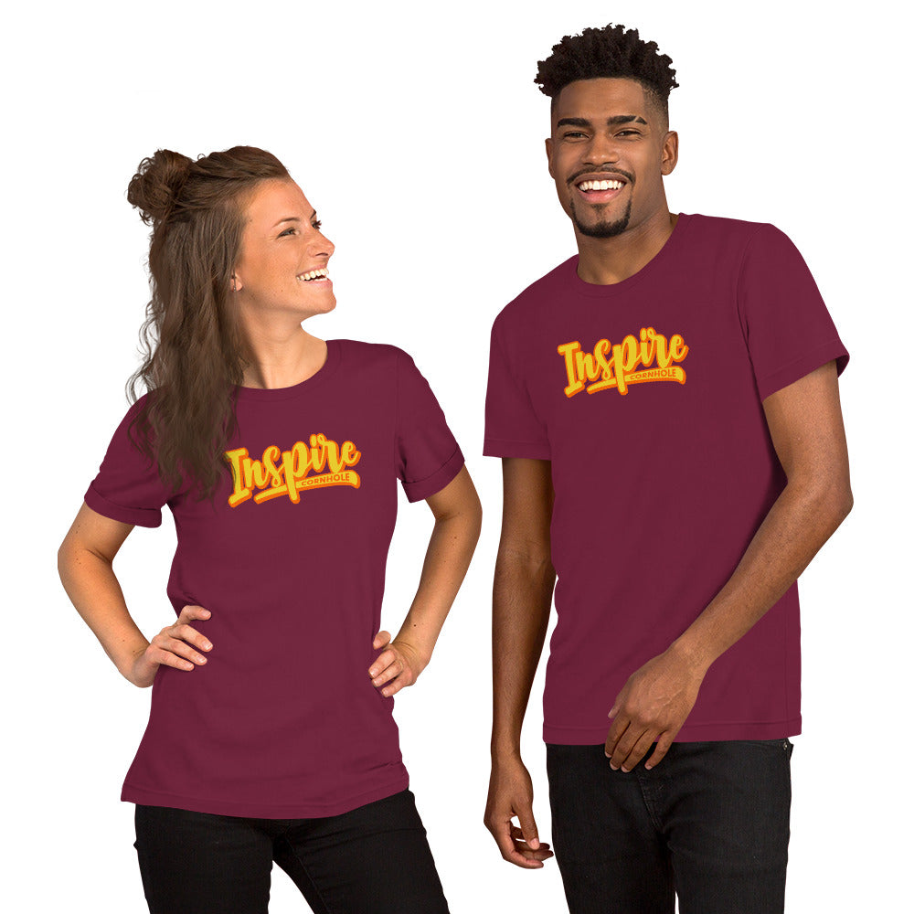 Inspire Cornhole Unisex t-shirt