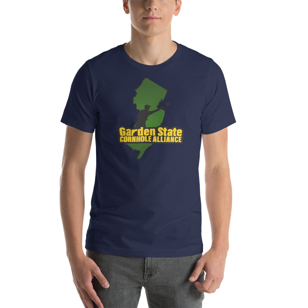Garden State Cornhole Alliance Unisex t-shirt