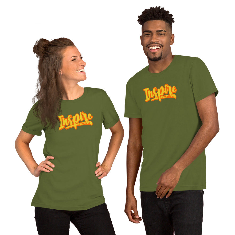 Inspire Cornhole Unisex t-shirt
