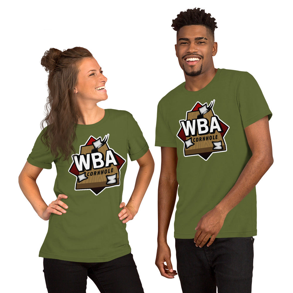 WBA Cornhole Unisex t-shirt