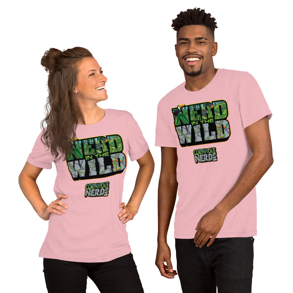 Nerd in the wild Unisex t-shirt