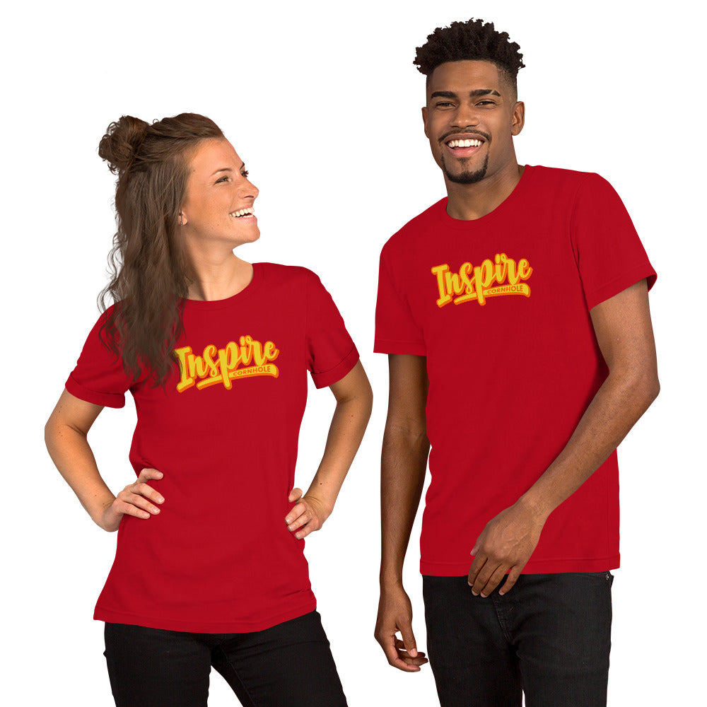 Inspire Cornhole Unisex t-shirt