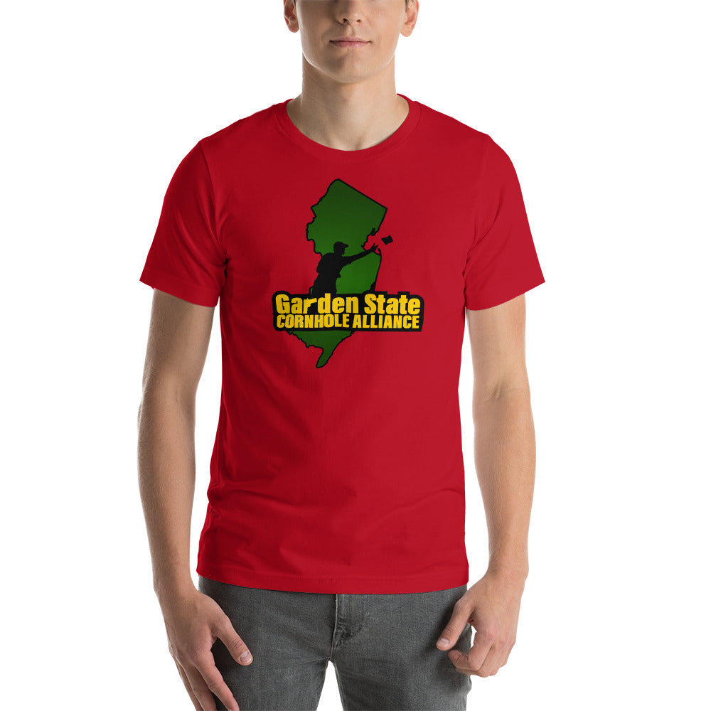 Garden State Cornhole Alliance Unisex t-shirt