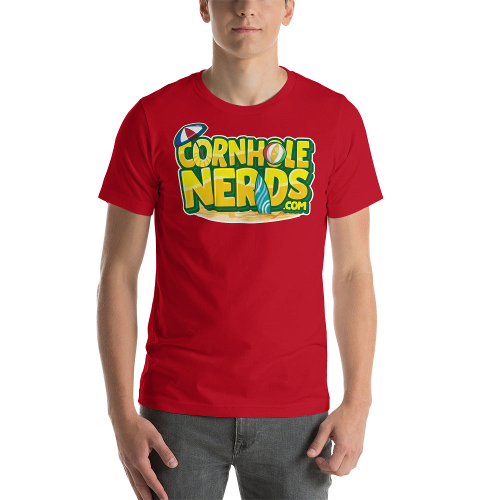 Cornhole Nerds Summer vibes Unisex t-shirt