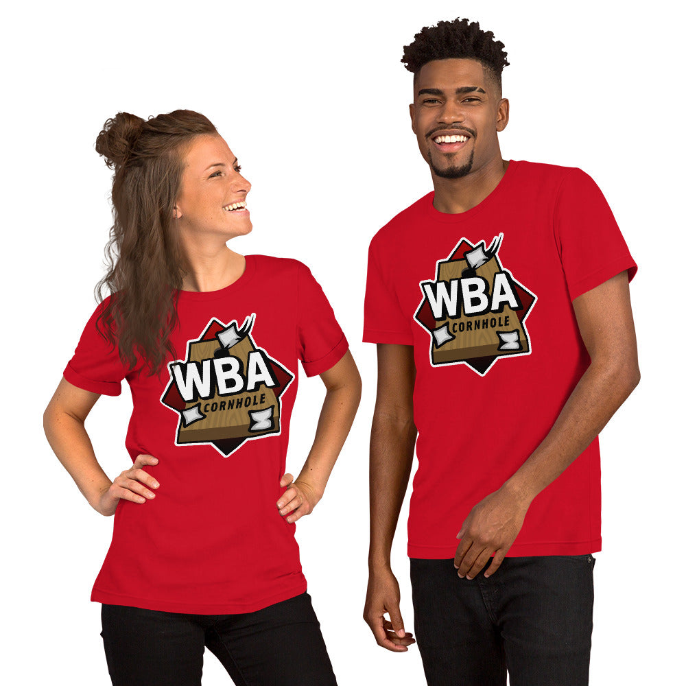 WBA Cornhole Unisex t-shirt
