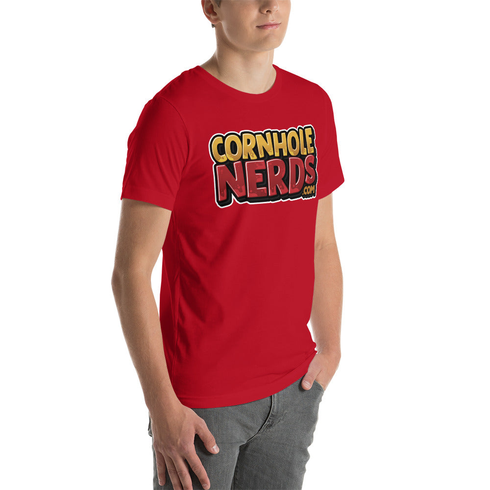 Hillsborough Cornhole Nerds Unisex t-shirt