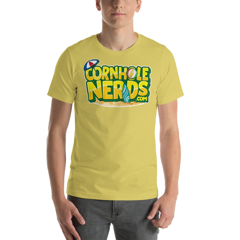 Cornhole Nerds Summer vibes Unisex t-shirt