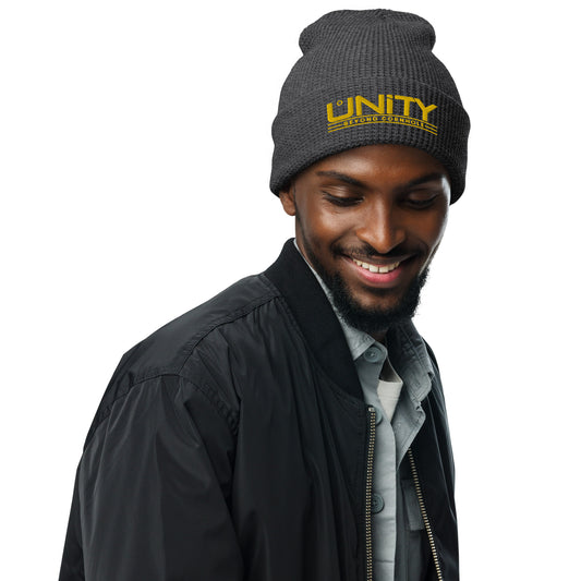 Unity Beyond Cornhole Waffle beanie