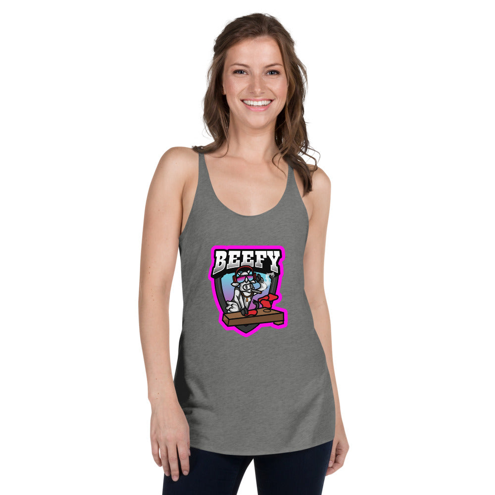 Beefy Women's Racerback Tank