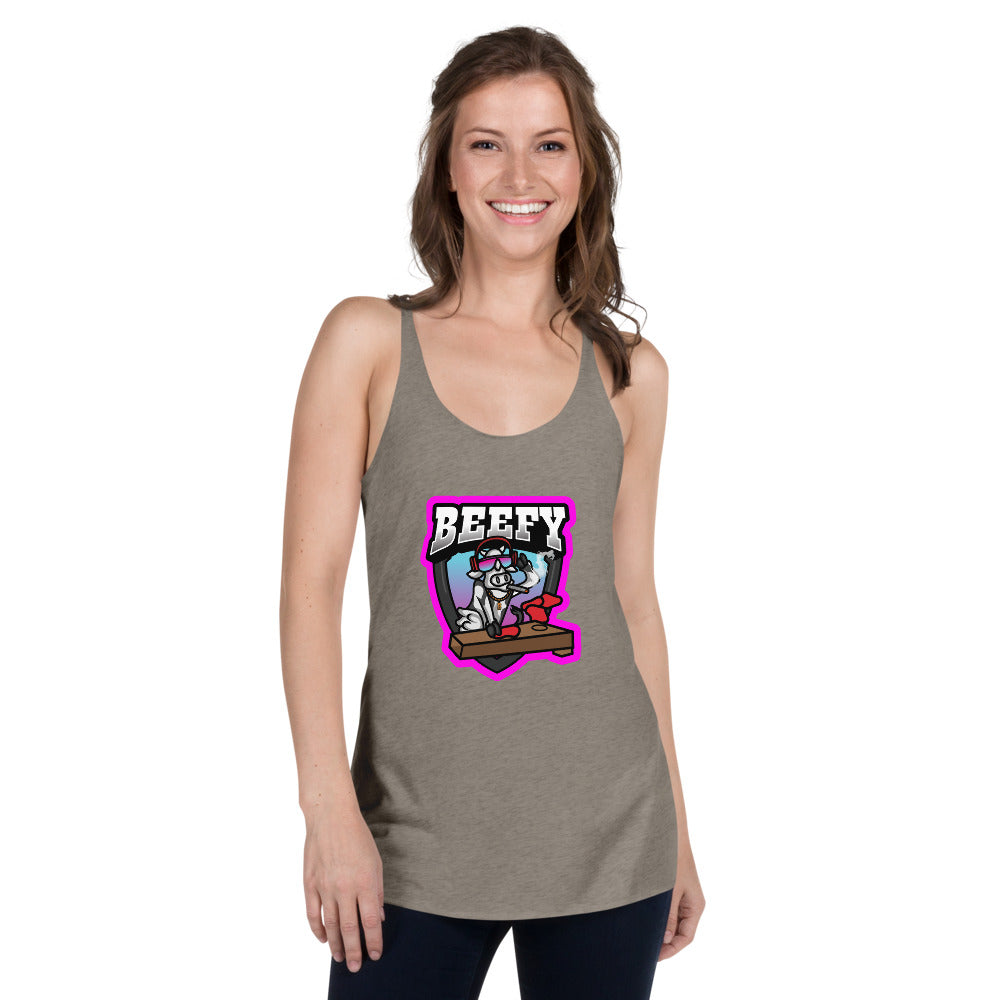 Beefy Women's Racerback Tank