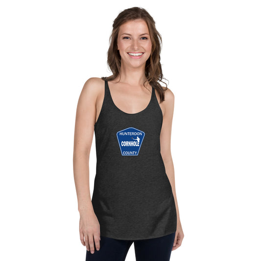 Hunterdon County Cornhole Women's Racerback Tank