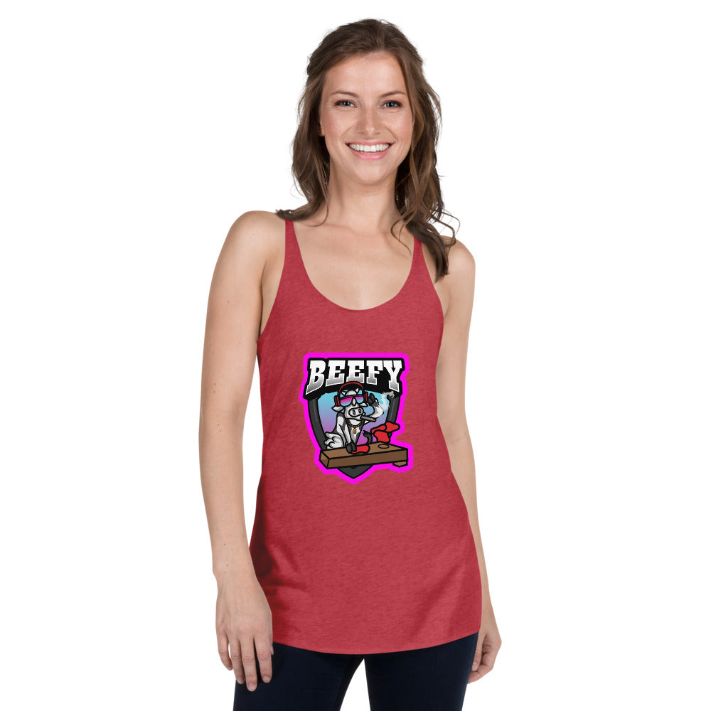 Beefy Women's Racerback Tank