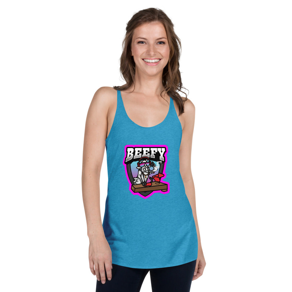 Beefy Women's Racerback Tank