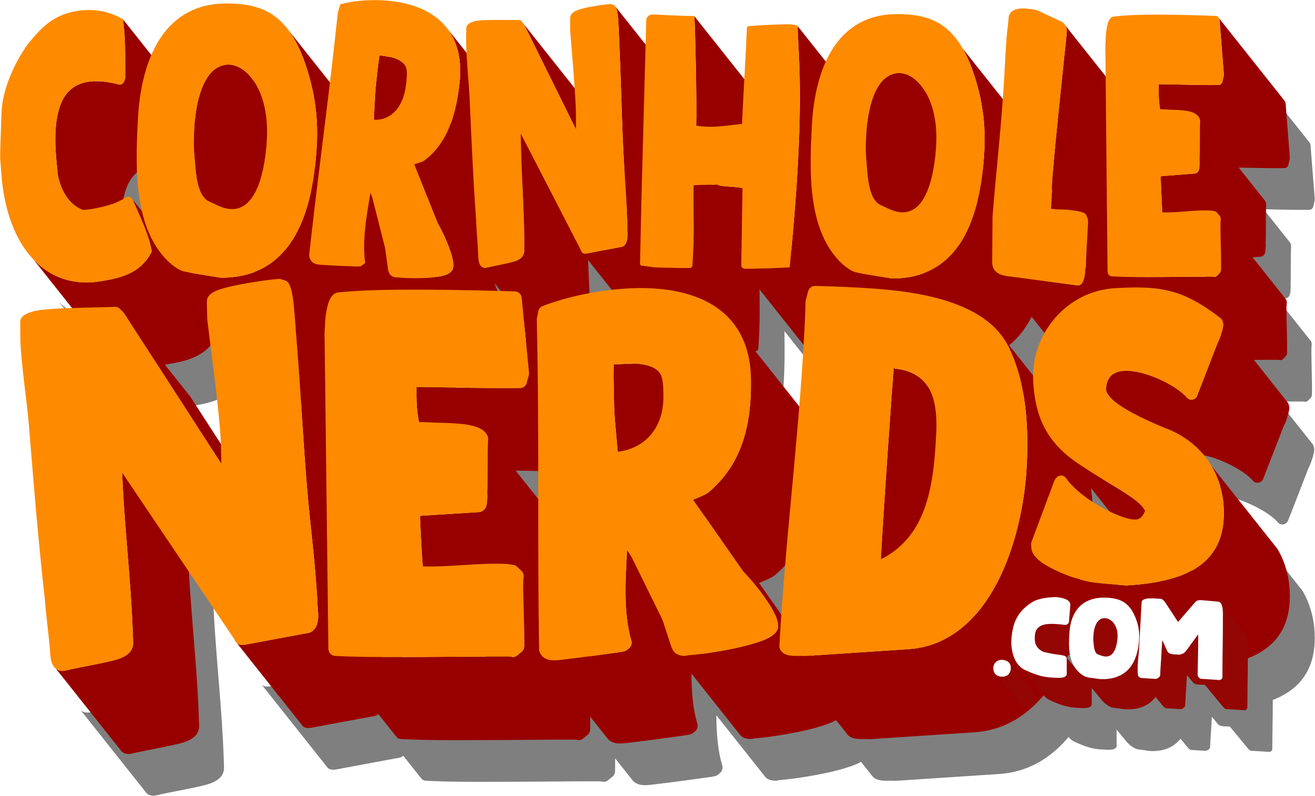 Cornhole Nerds logo Hoodies