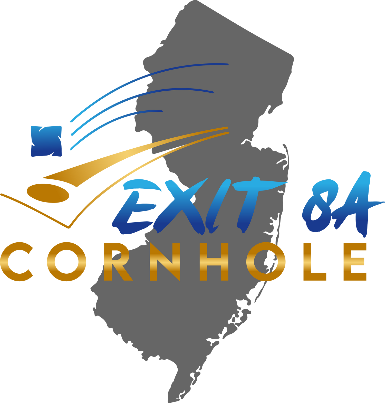 Exit 8A Cornhole Crew T-Shirt