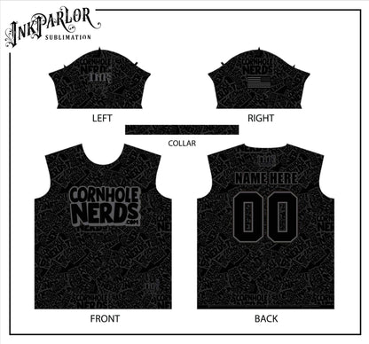 Cornhole Nerds Blackout, Nerds Everywhere, Nerd-Nado Jersey(s)