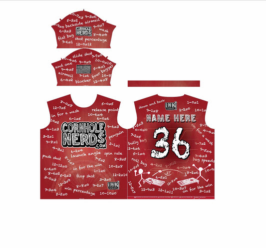 Cornhole Nerds ChalkBoard Jersey(s)