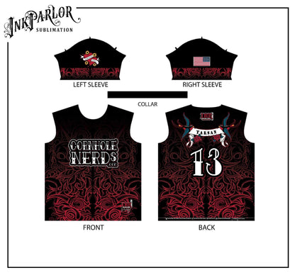 Cornhole Nerds Tattoo Inspired Jersey(s)