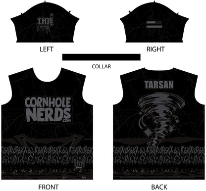 Cornhole Nerds Blackout, Nerds Everywhere, Nerd-Nado Jersey(s)