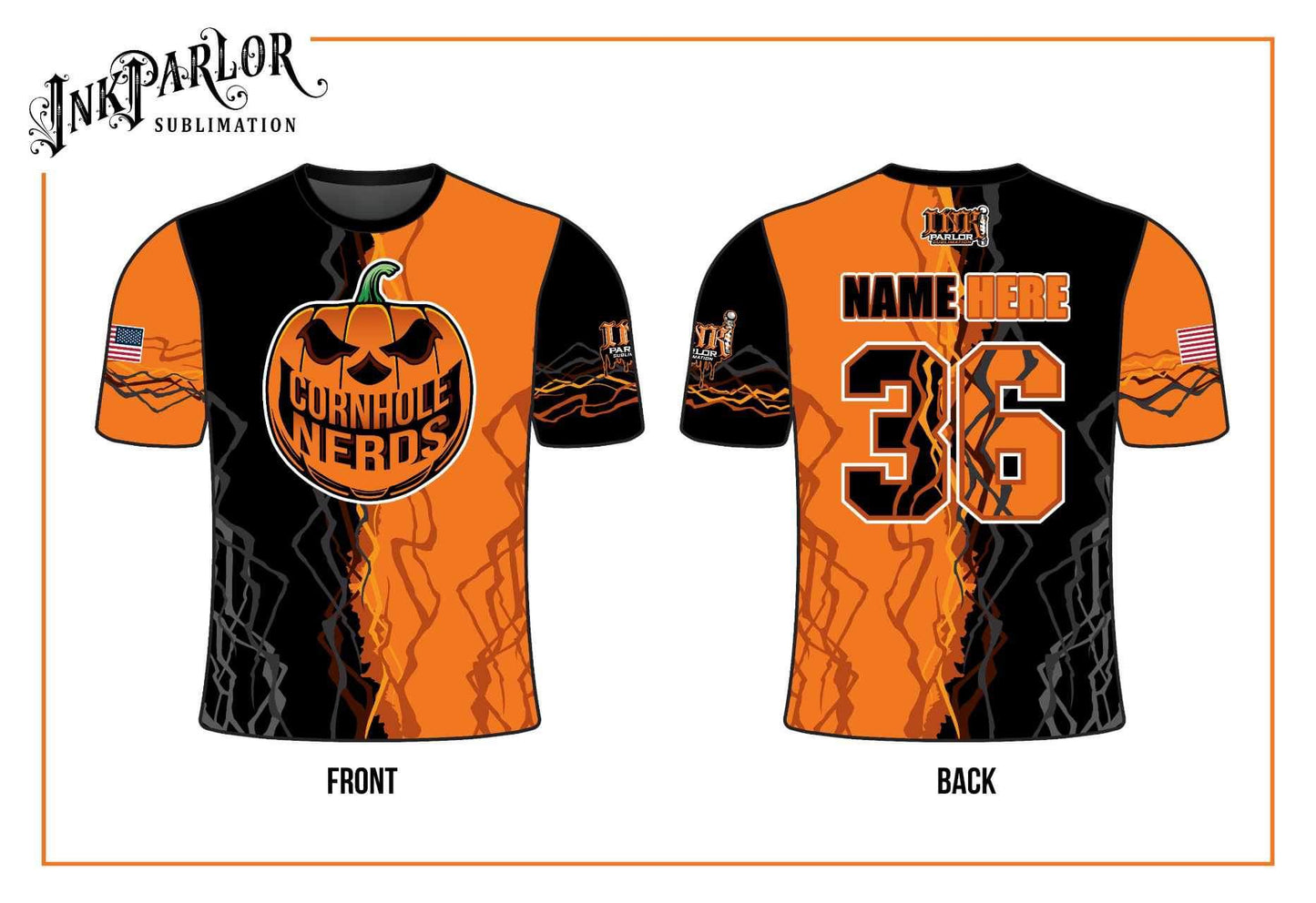 Cornhole Nerds nerd-o-lantern jersey