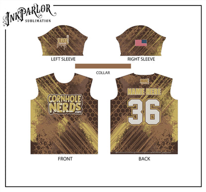 Cornhole Nerds honeycomb  jersey(s)