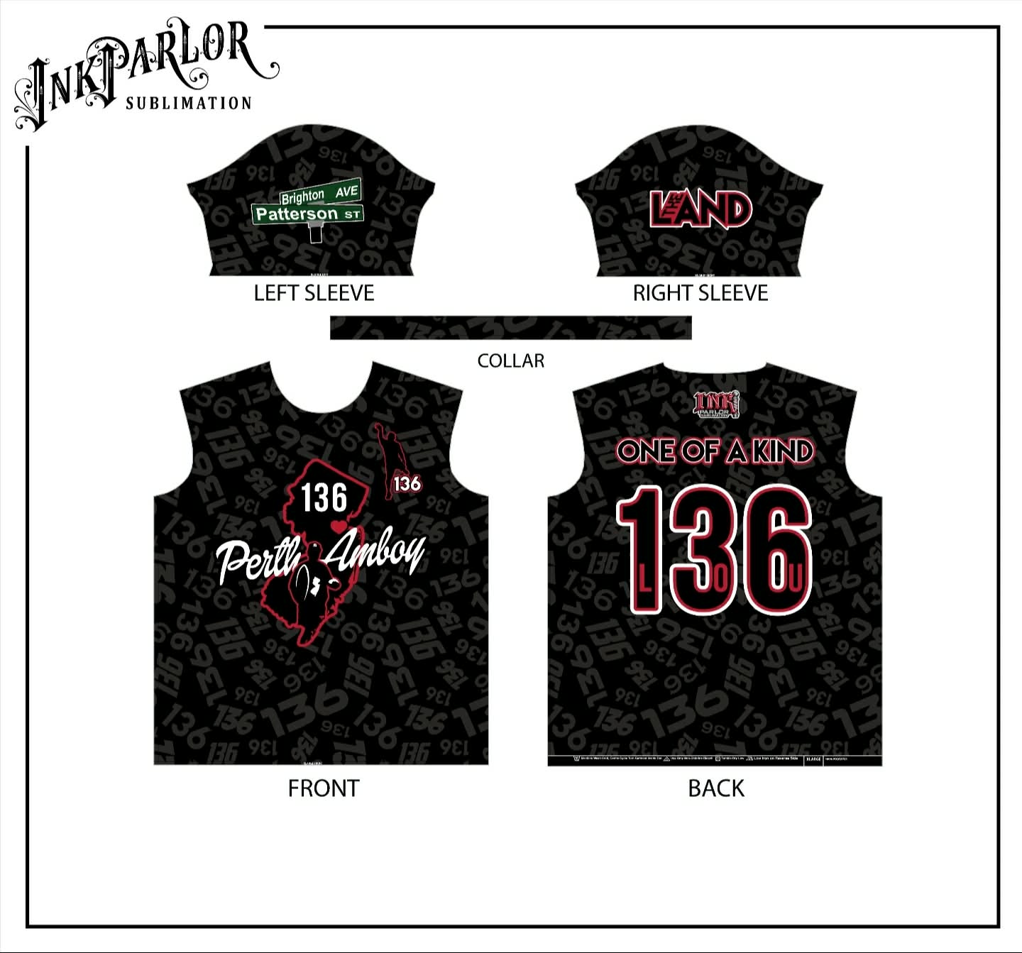 Heart of The Land-136 Jersey Black