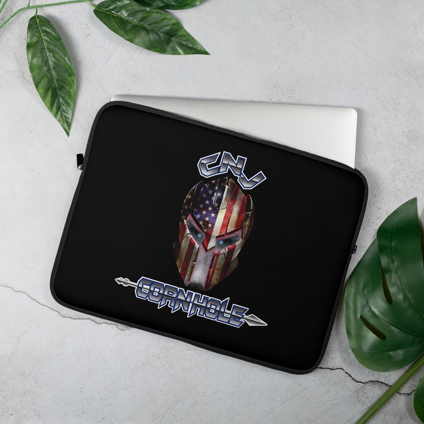 CNJ Cornhole Laptop Sleeve