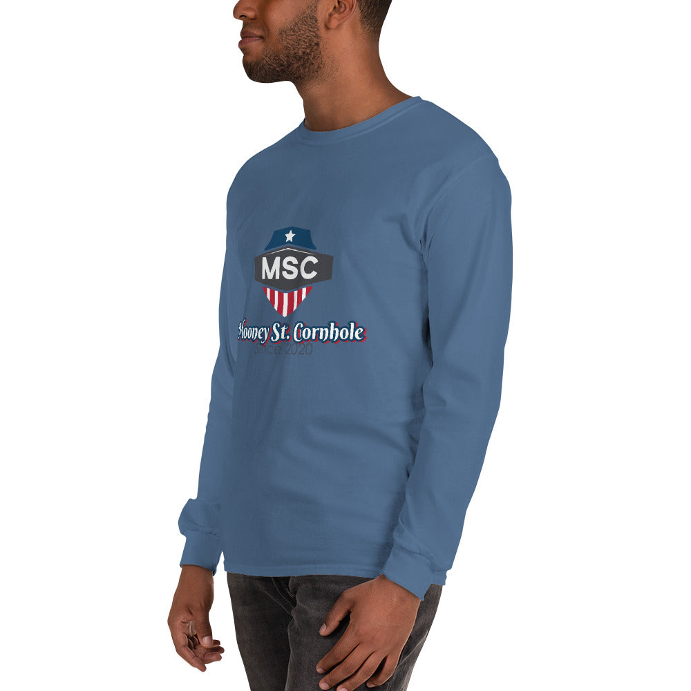 Mooney St. Cornhole Men’s Long Sleeve Shirt