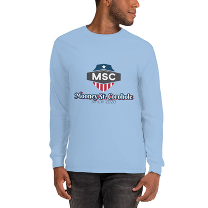 Mooney St. Cornhole Men’s Long Sleeve Shirt