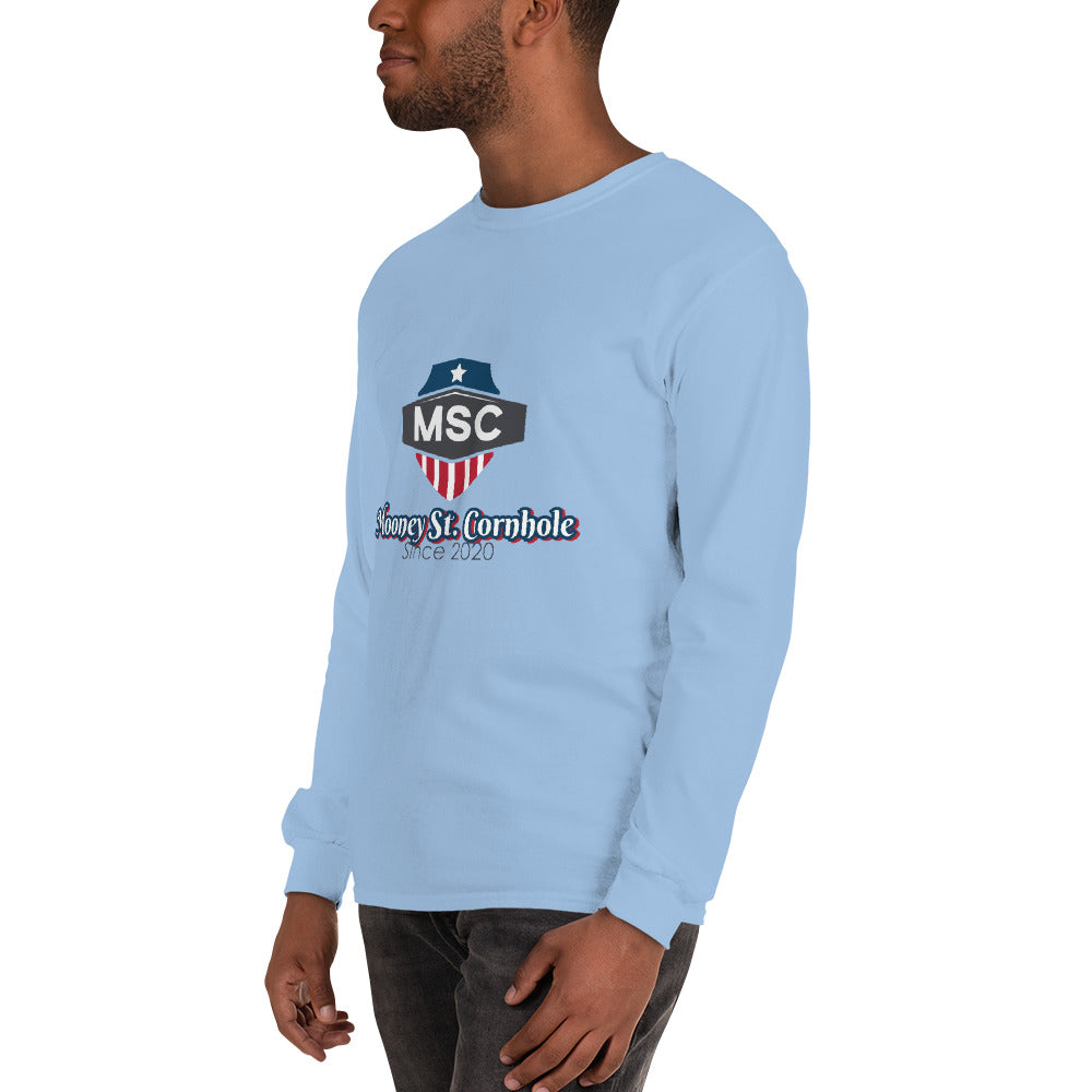 Mooney St. Cornhole Men’s Long Sleeve Shirt