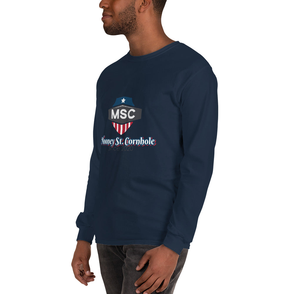 Mooney St. Cornhole Men’s Long Sleeve Shirt