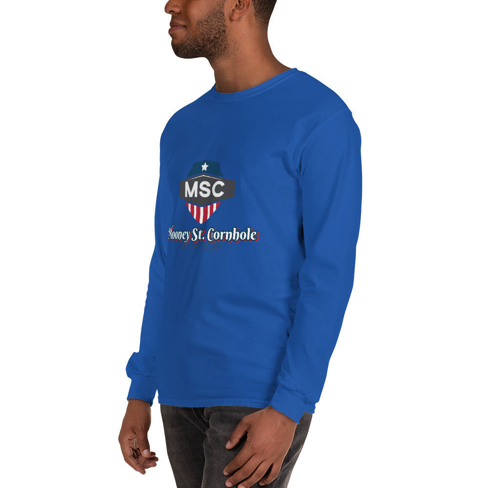 Mooney St. Cornhole Men’s Long Sleeve Shirt