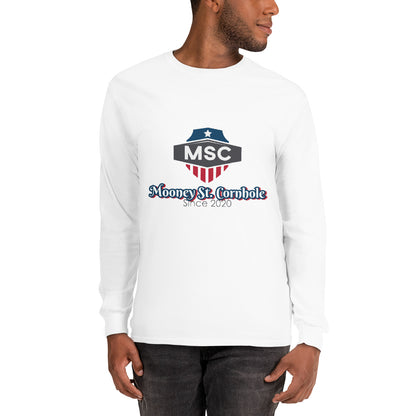 Mooney St. Cornhole Men’s Long Sleeve Shirt