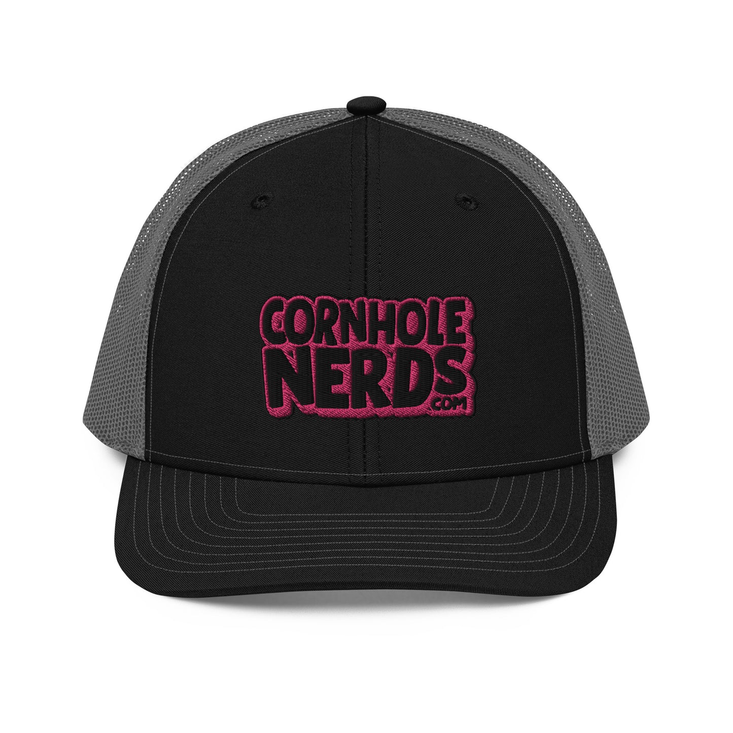 black/pink nerds logo Richardson 112 snapback Trucker hat