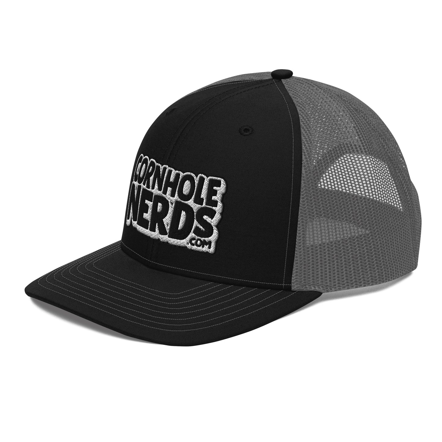 black/white nerds logo Richardson 112 snapback Trucker hat