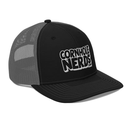 black/white nerds logo Richardson 112 snapback Trucker hat