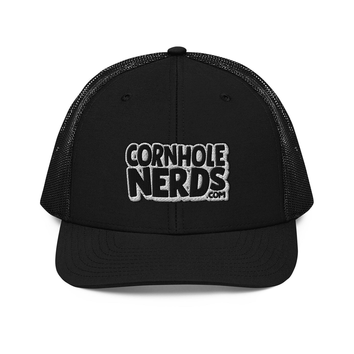 black/white nerds logo Richardson 112 snapback Trucker hat