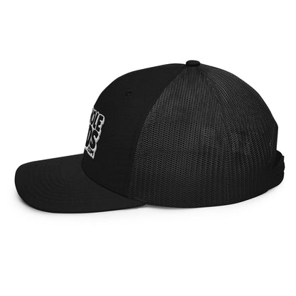 black/white nerds logo Richardson 112 snapback Trucker hat