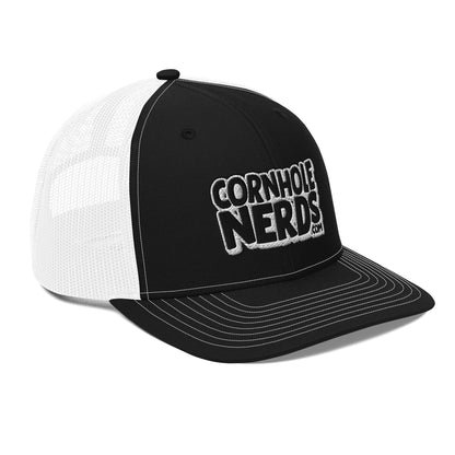 black/white nerds logo Richardson 112 snapback Trucker hat