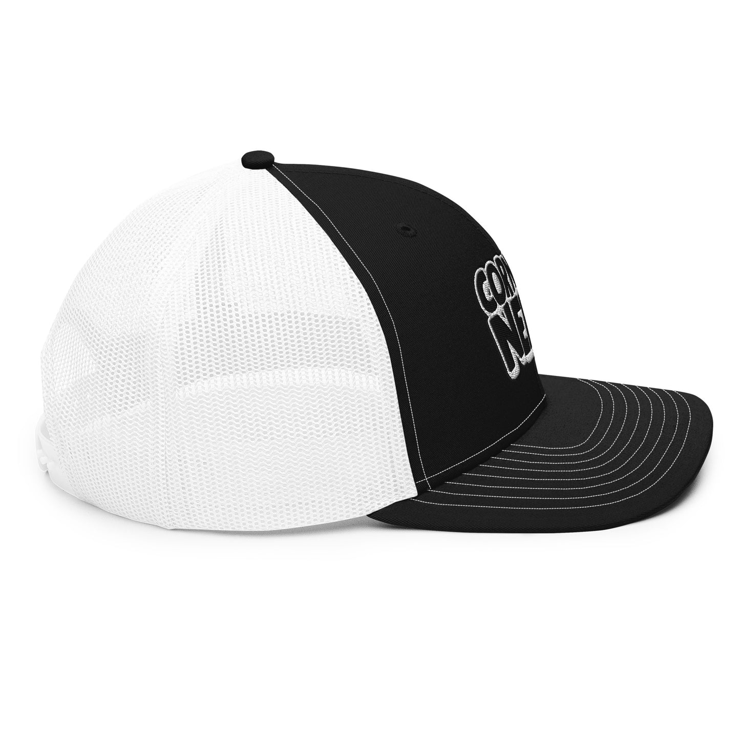 black/white nerds logo Richardson 112 snapback Trucker hat